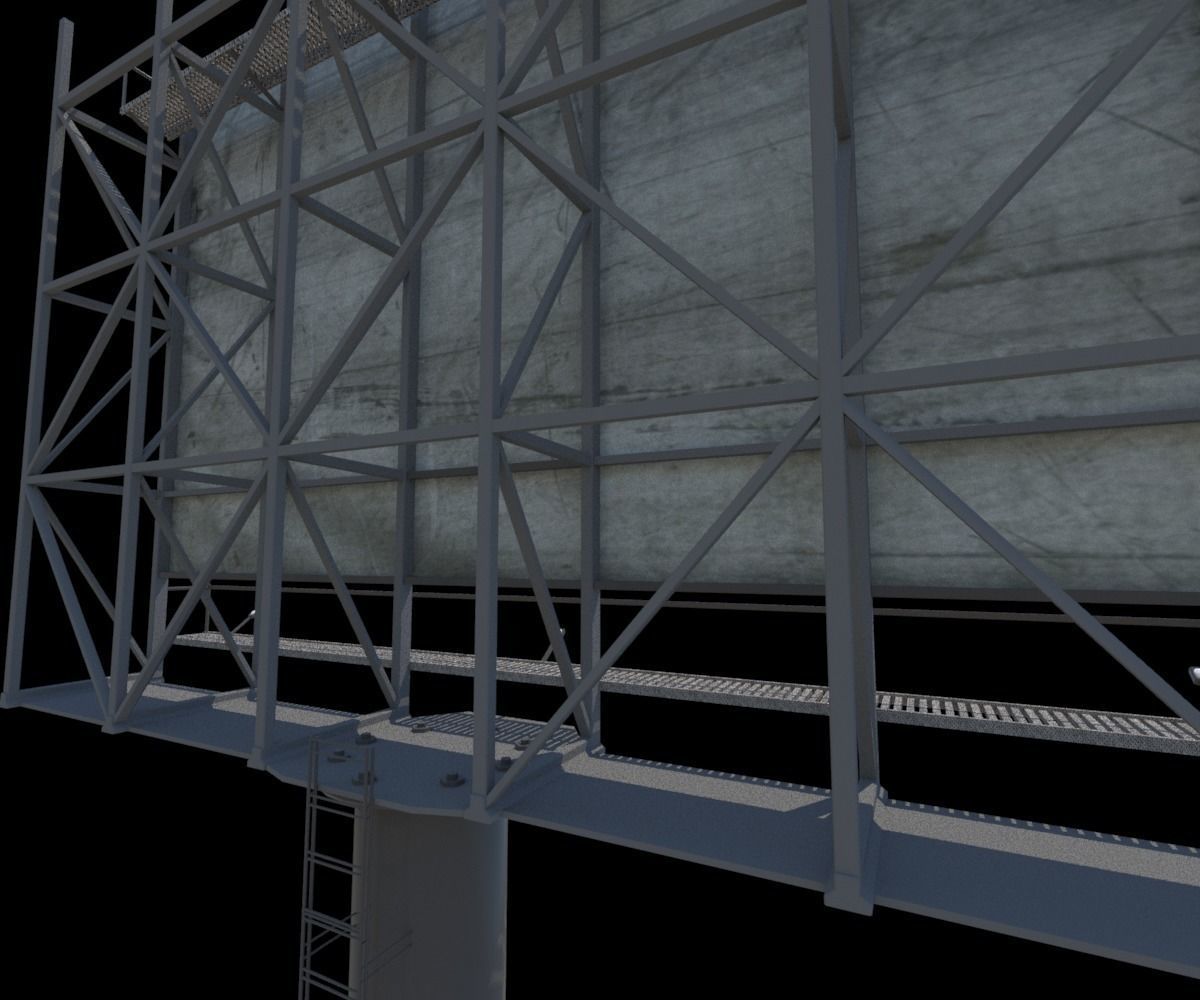 Street Elements Package JJ Low-poly 3D model_2