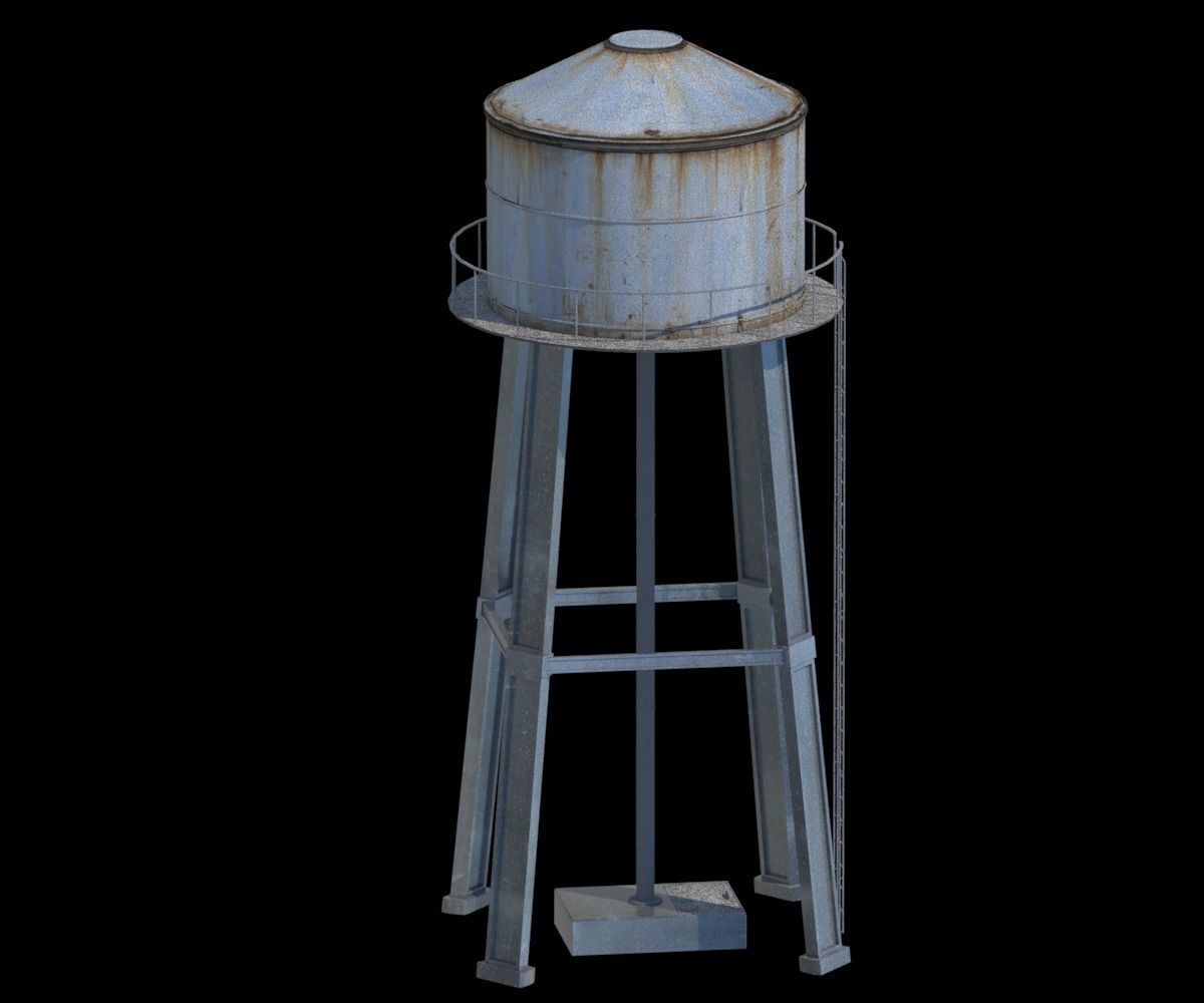 Street Elements Package JJ Low-poly 3D model_28