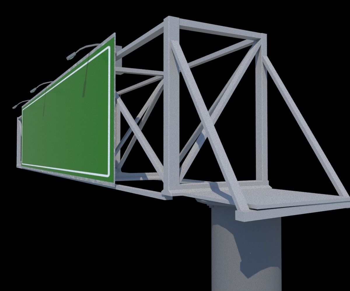 Street Elements Package JJ Low-poly 3D model_33