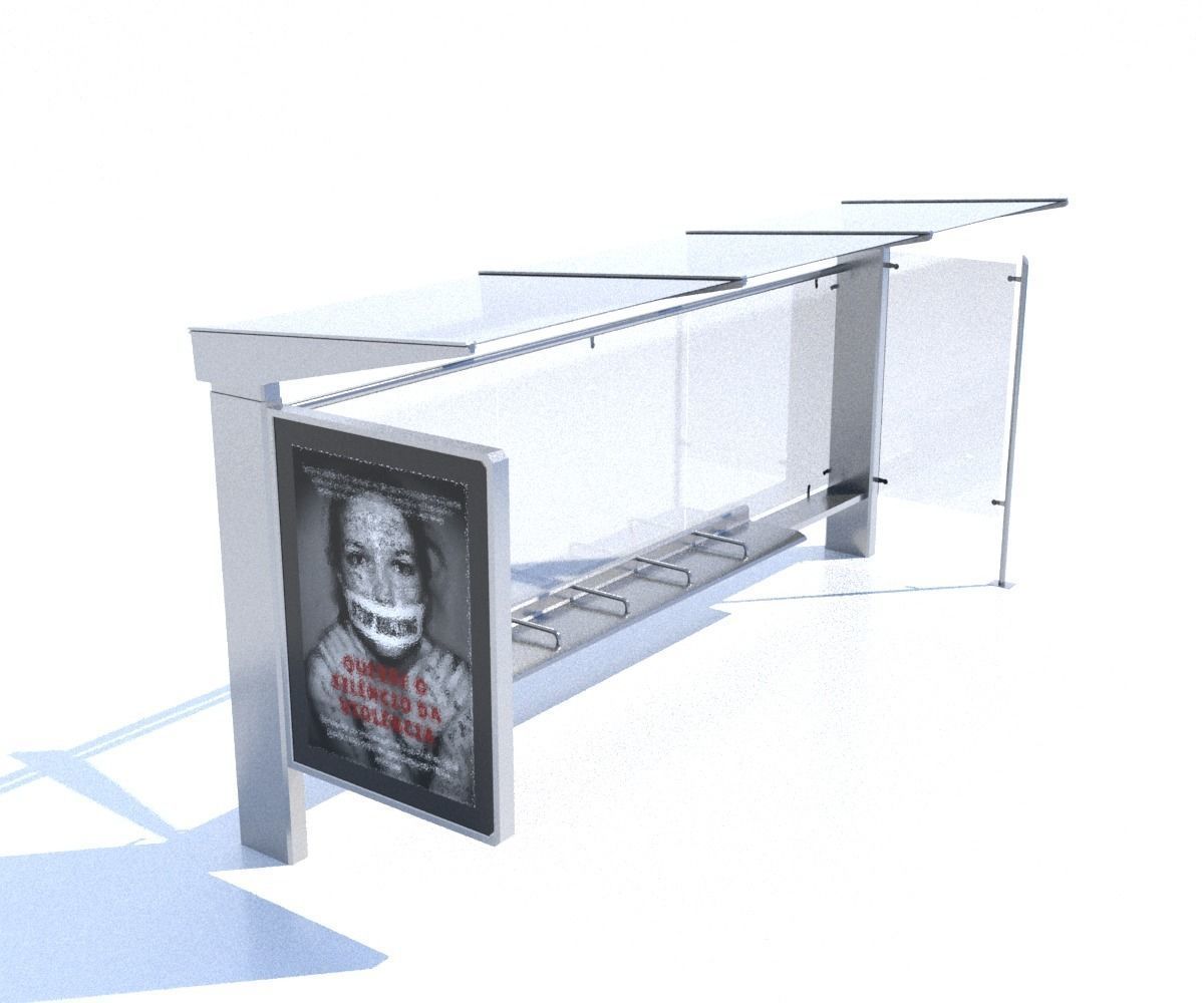 Street Elements Package JJ Low-poly 3D model_3