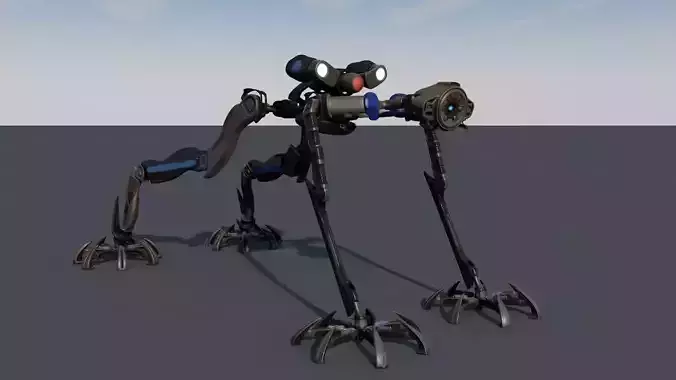 AMEE - Autonomous Mapping Exploration and Evasion 3D model