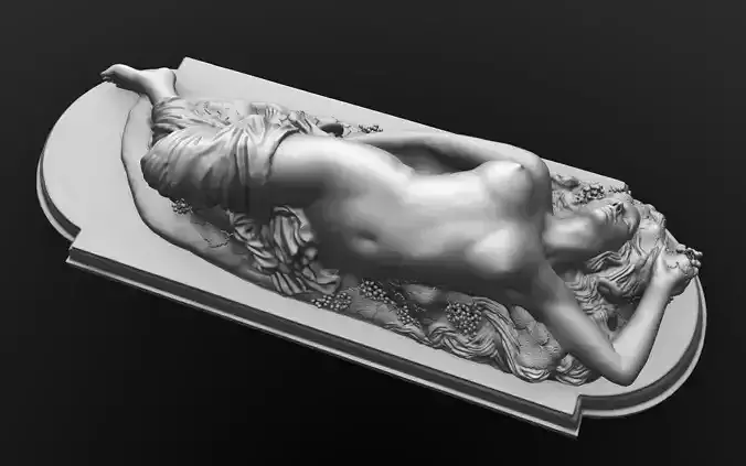 Bacchante Maenad sculpture