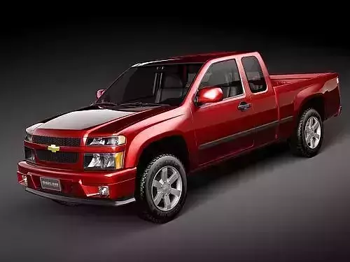Chevrolet Colorado extended cab 3D Model 3D model