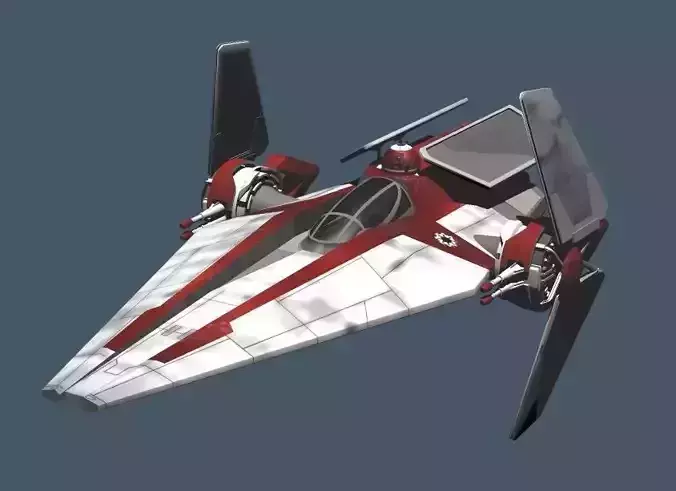 STAR-WARS Ep3 V-Wing Fighter