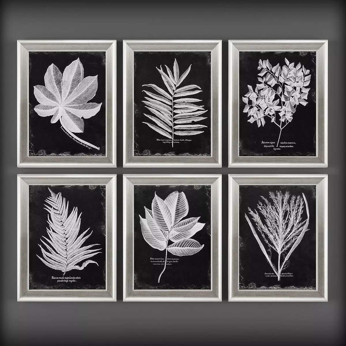 Picture Frames Low-poly 3D model_0