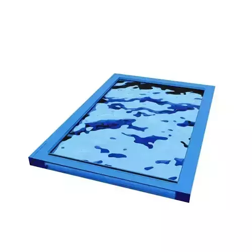 Kartell Dune Tray Low-poly 3D model