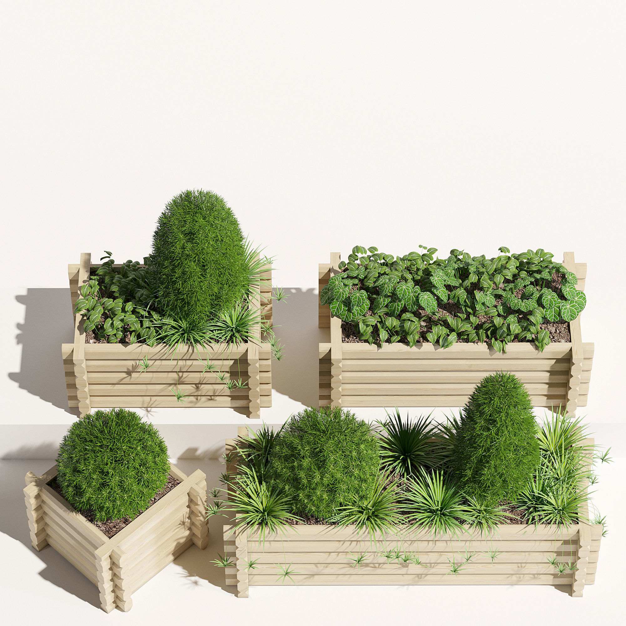 Buildround planter 3D model_3