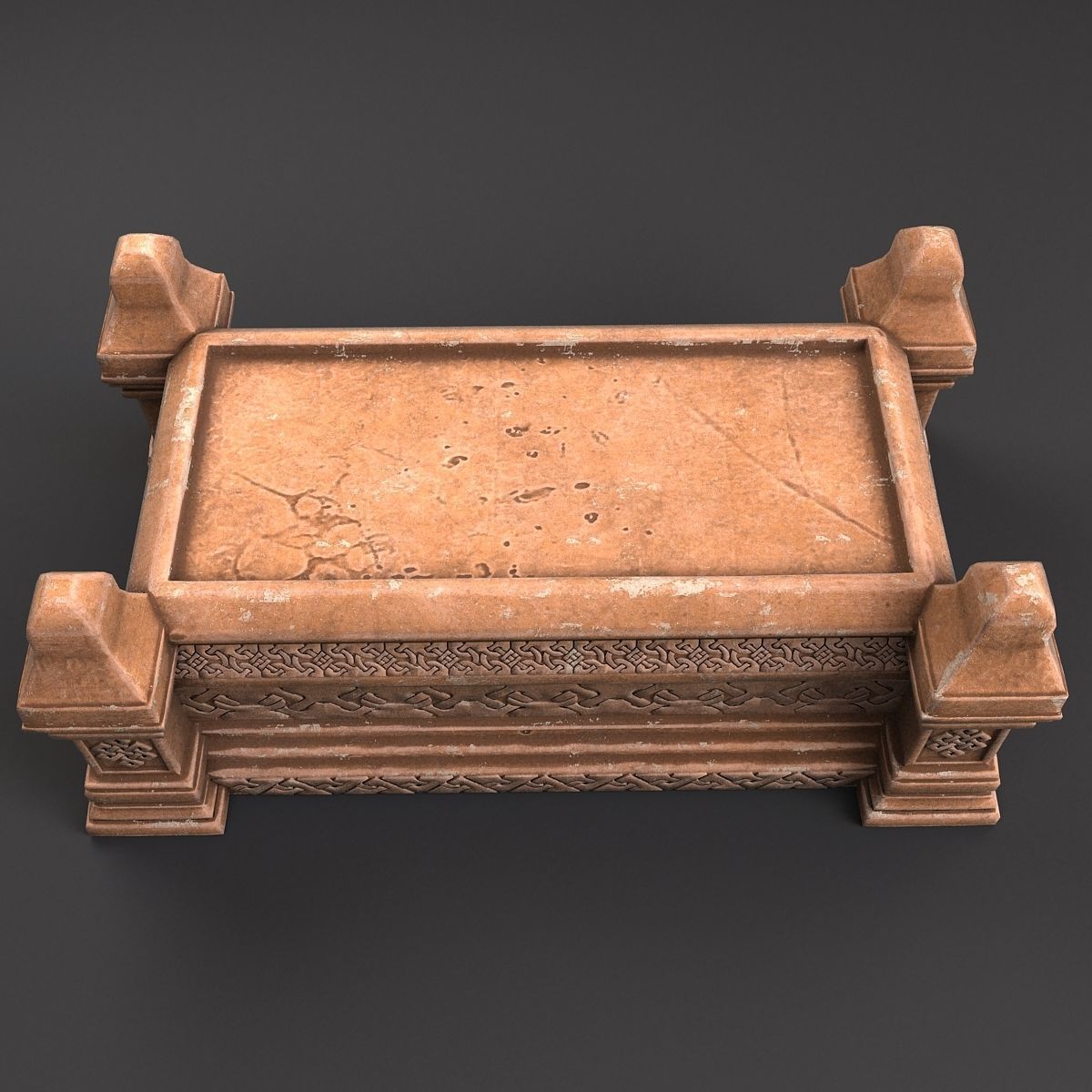 Celtic Sarcophagus 3D model_5