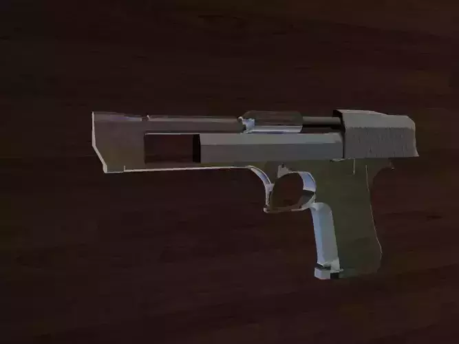 Blank Desert Eagle Template