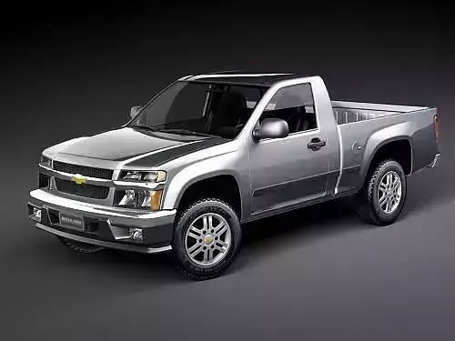 Chevrolet Colorado regular cab 3D Model