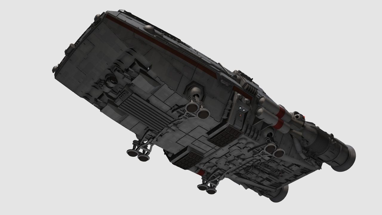 Colonial Shuttle 3D model_2