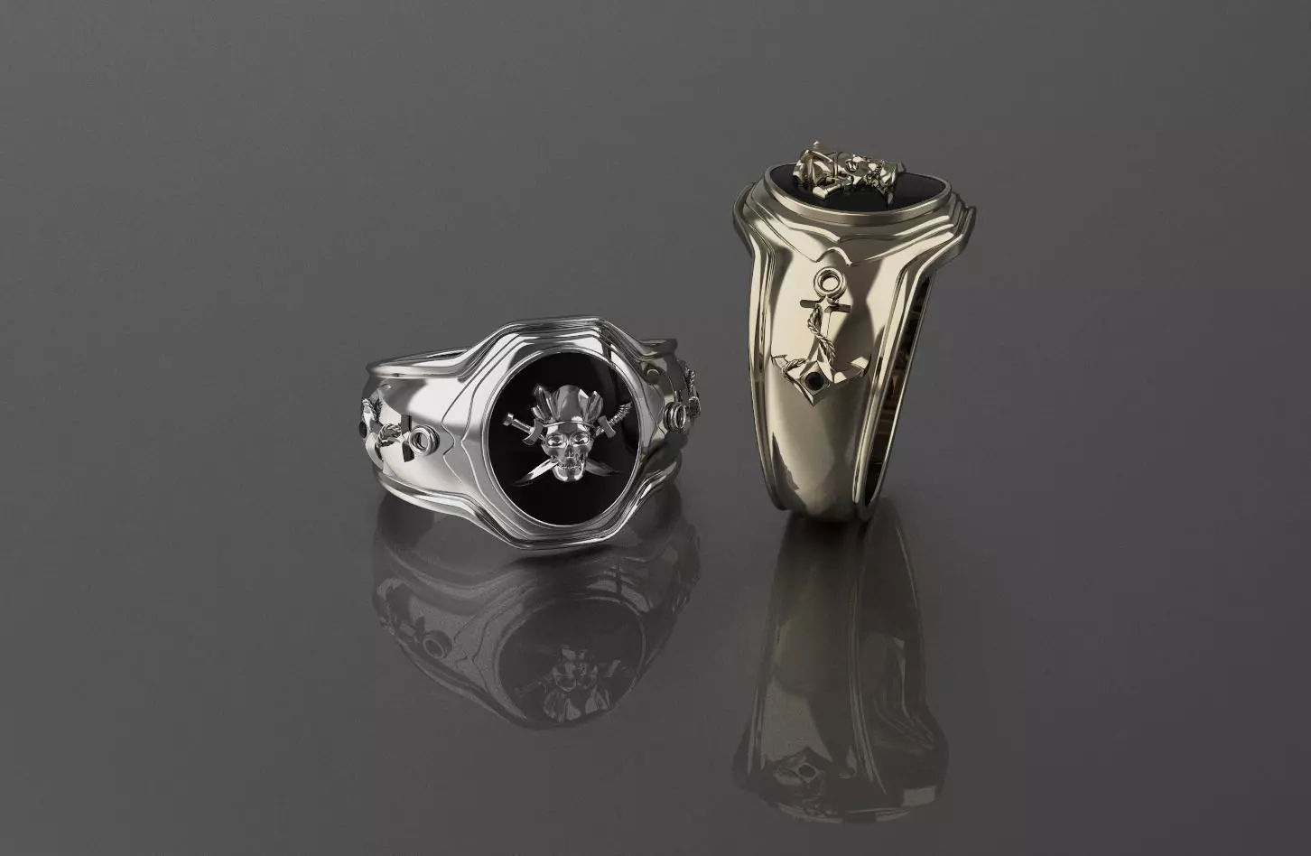 Ring for real pirat 3D print model
