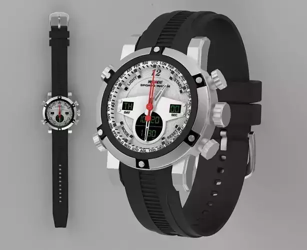 Weide sport watch 3D model