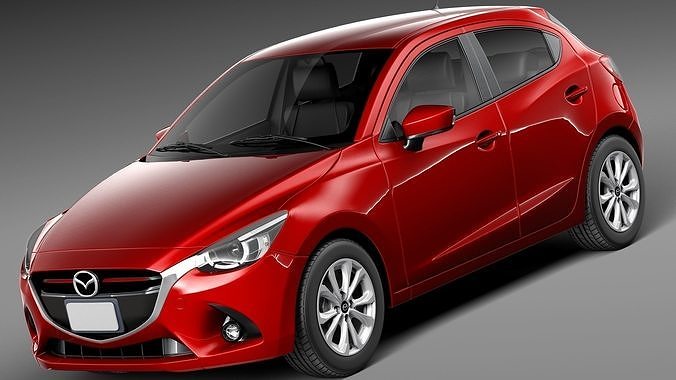 Mazda 2 2015 3D model