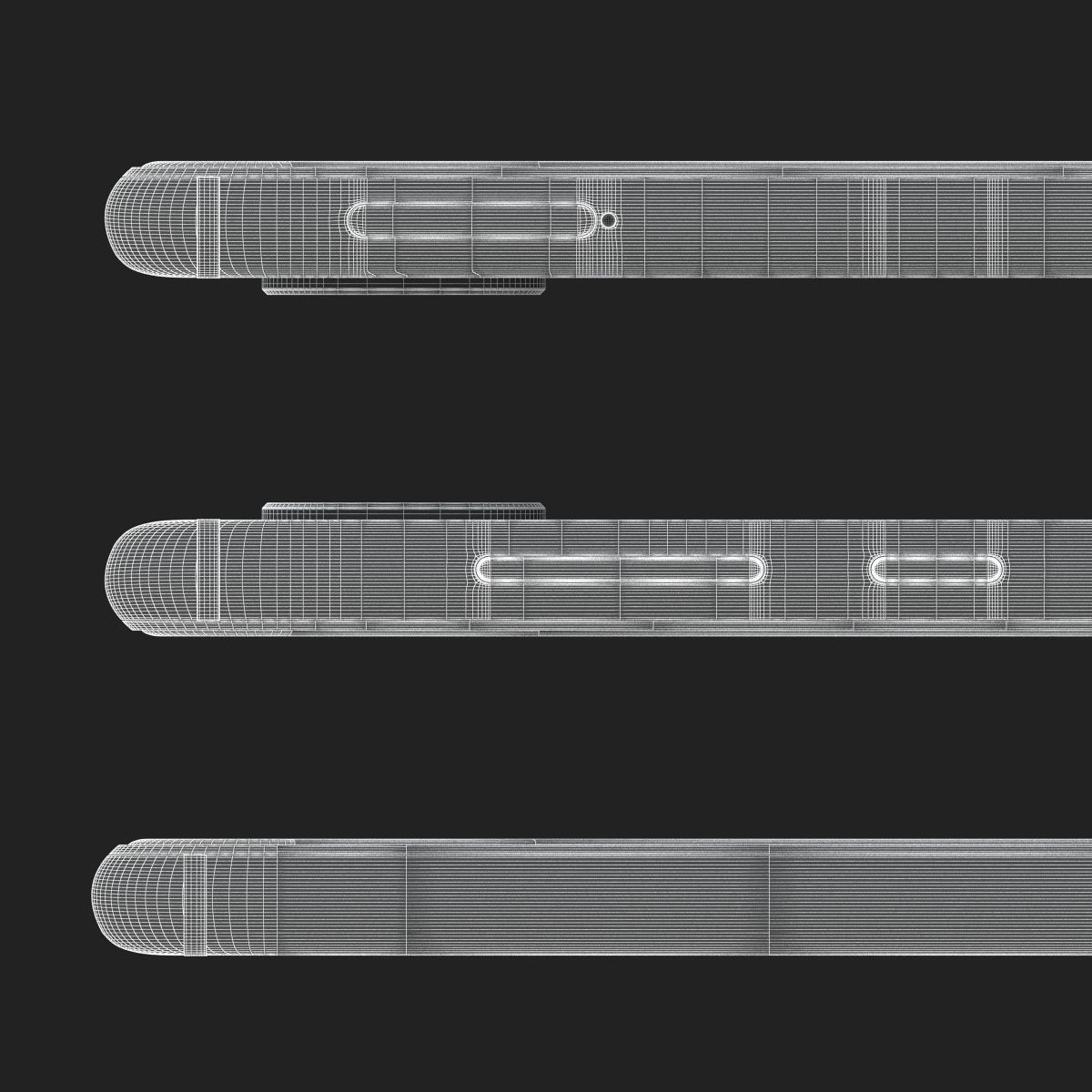 Huawei Nova 2i Black 3D model_19