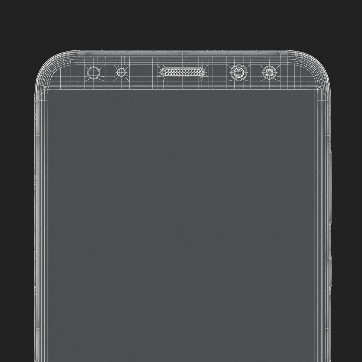 Huawei Nova 2i Black 3D model_13