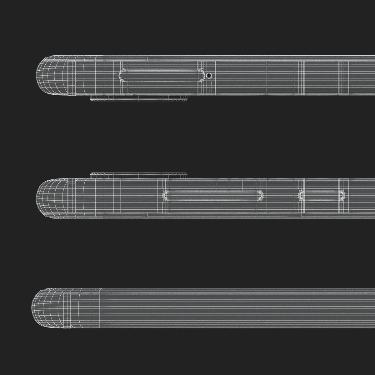 Huawei Nova 2i Black 3D model_21