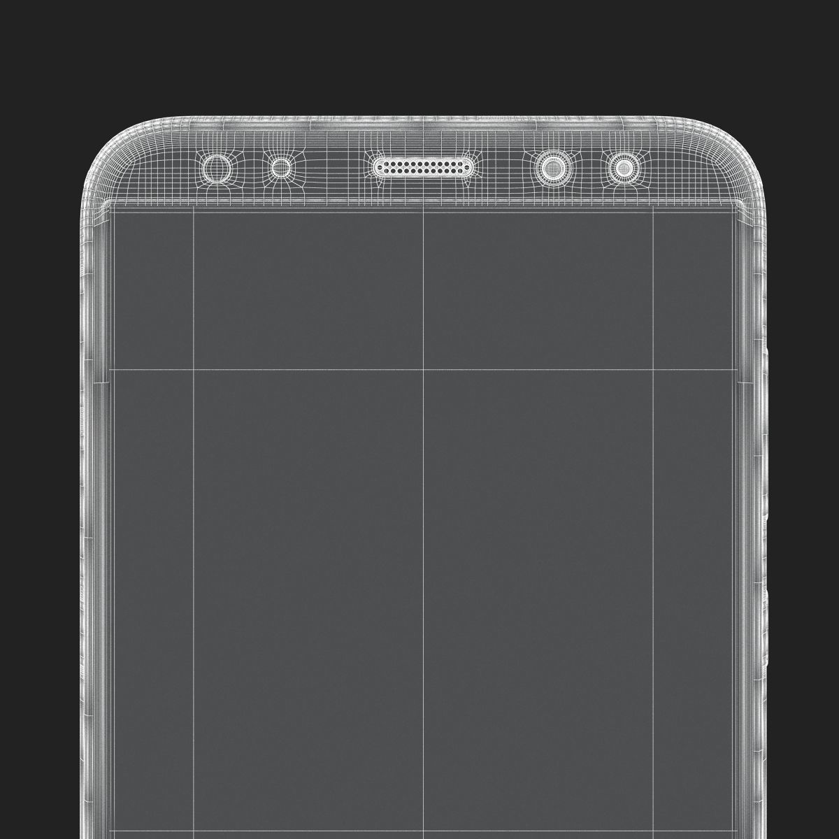 Huawei Nova 2i Black 3D model_15