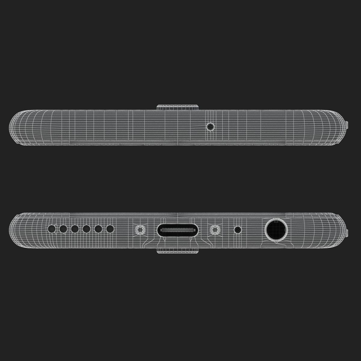 Huawei Nova 2i Black 3D model_17