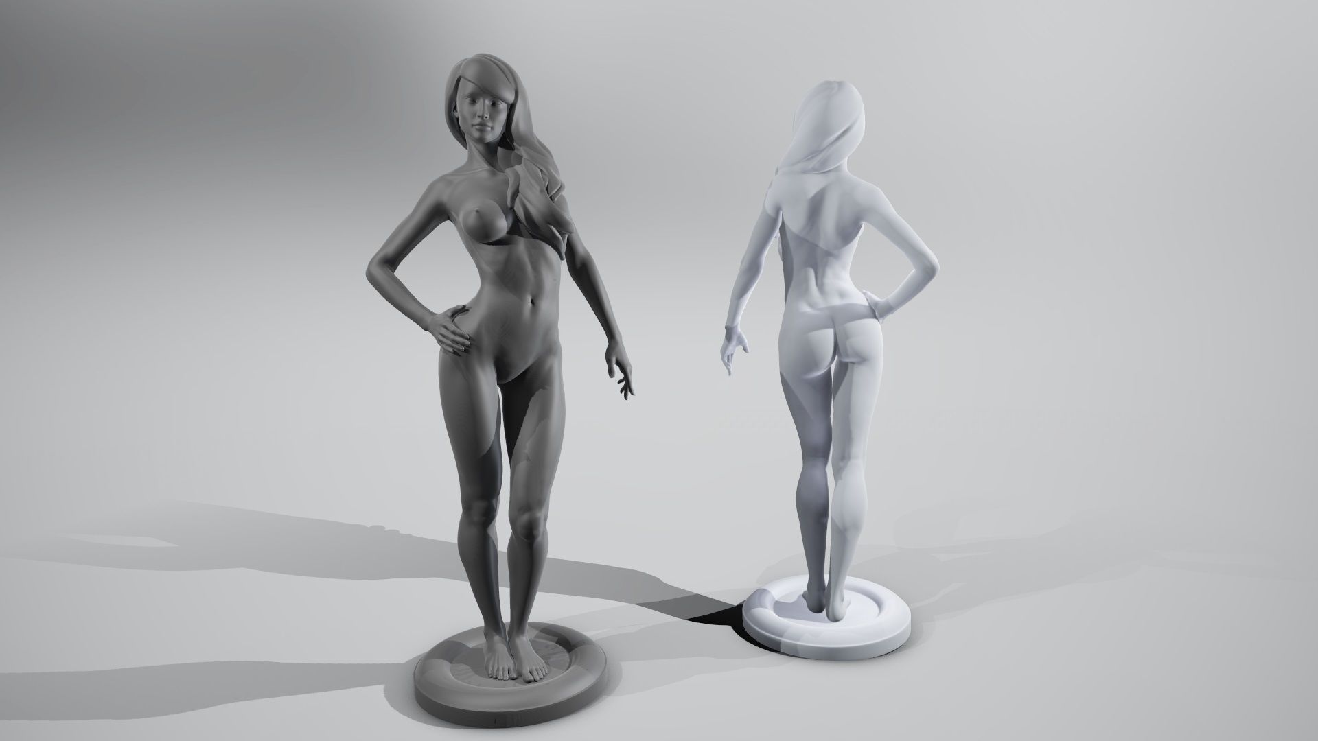Print Girl 01 3D print model_1