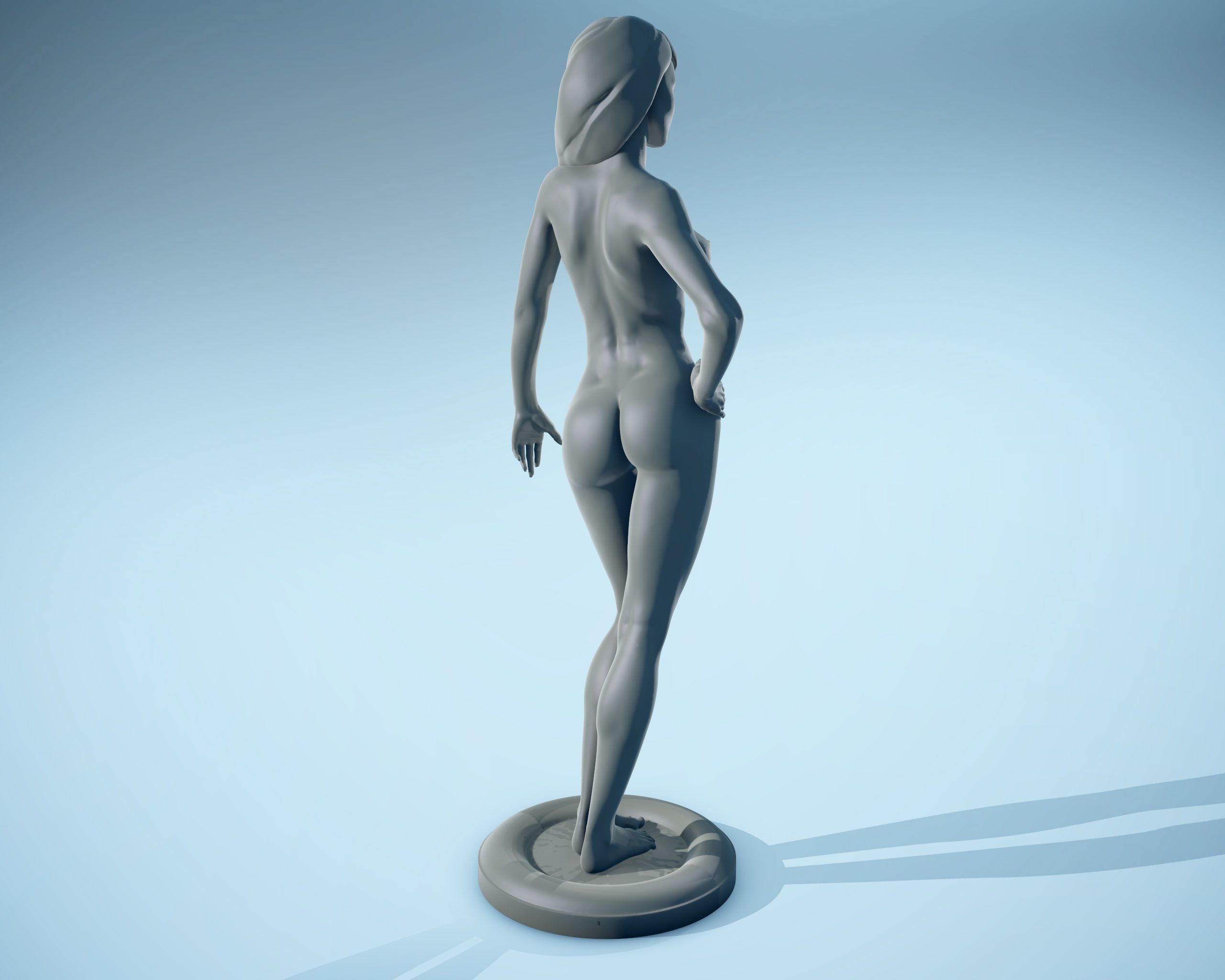 Print Girl 01 3D print model_5