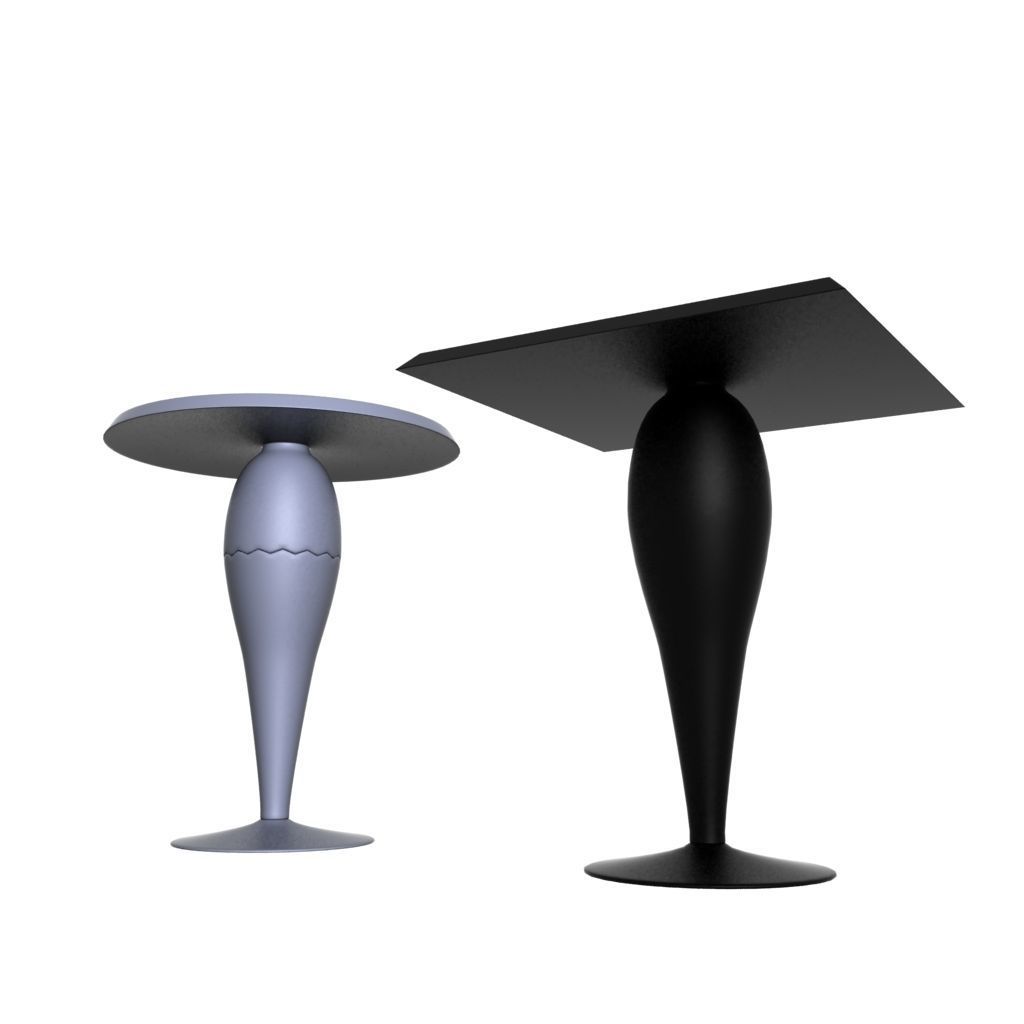 Kartell Miss Balu Low-poly 3D model_2