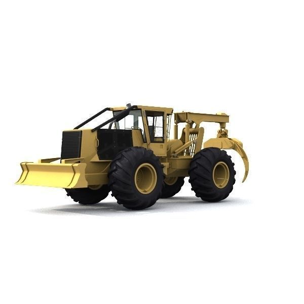 Log Splitter 3D model_8