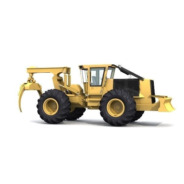 Log Splitter 3D model_2