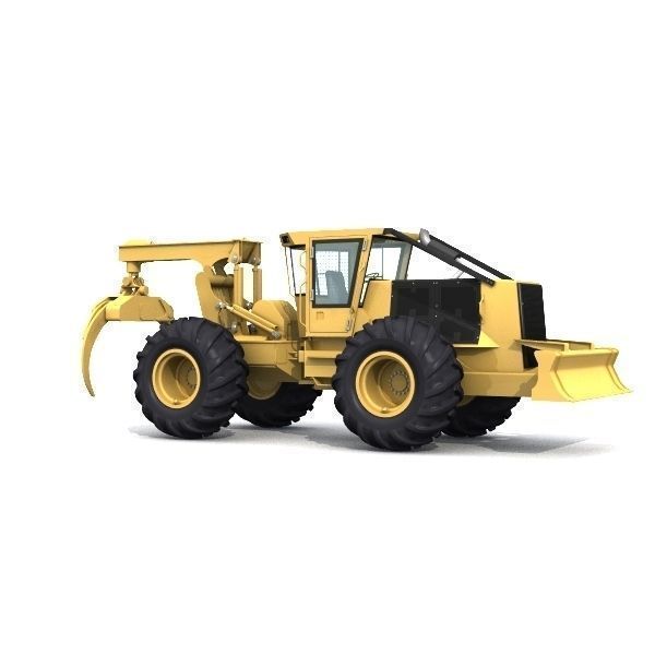 Log Splitter 3D model_10