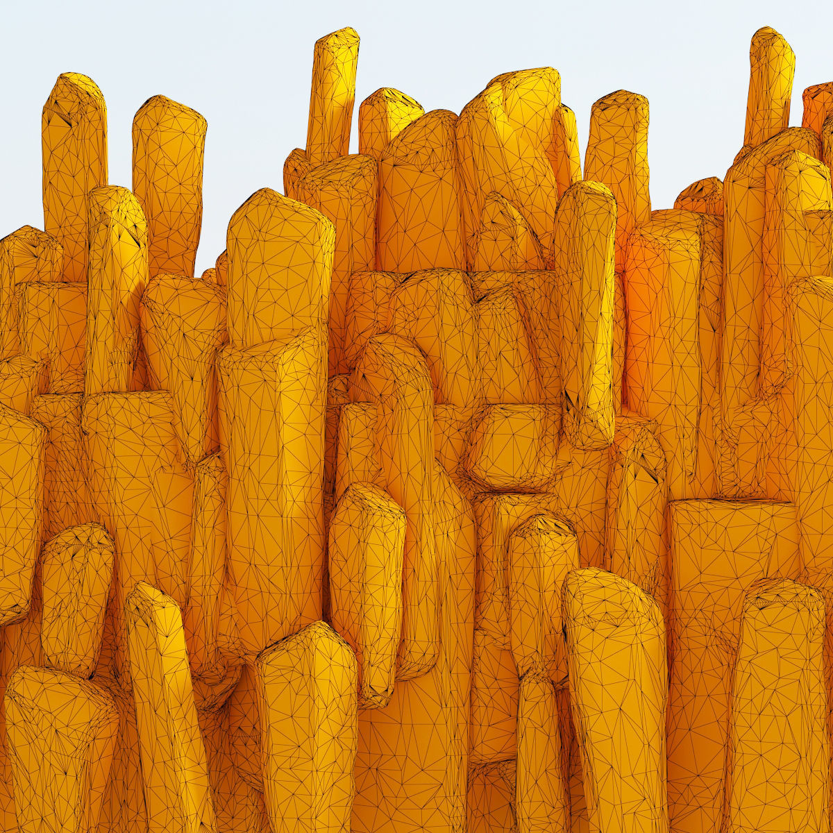 Rock stone collection n4 3D model_4