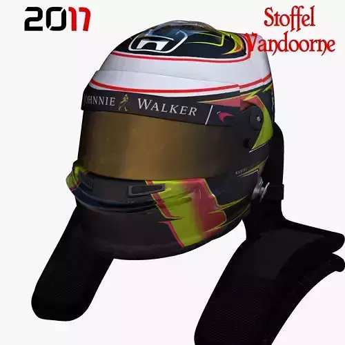 Vandoorne helmet 2017