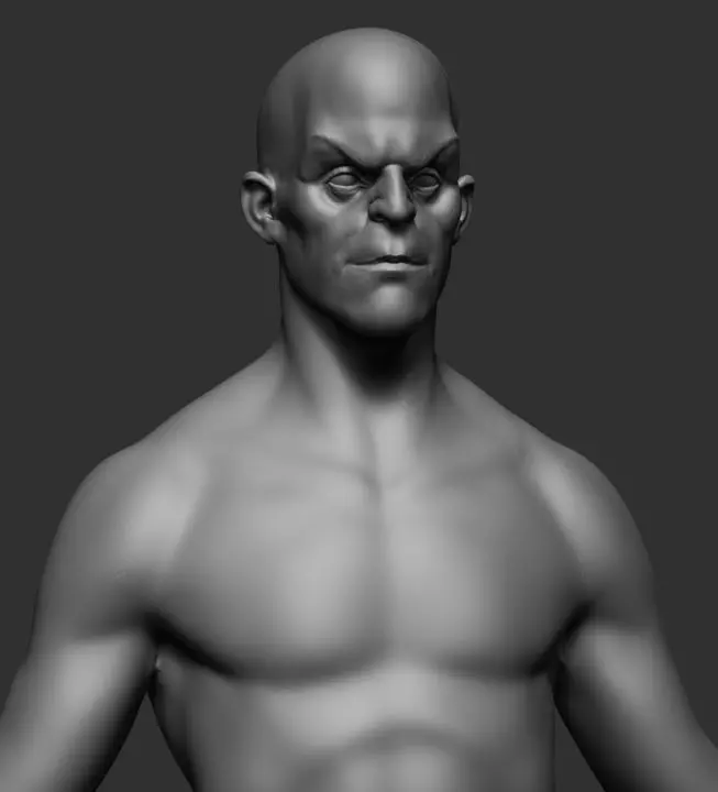 Stylized Male 3D model_0