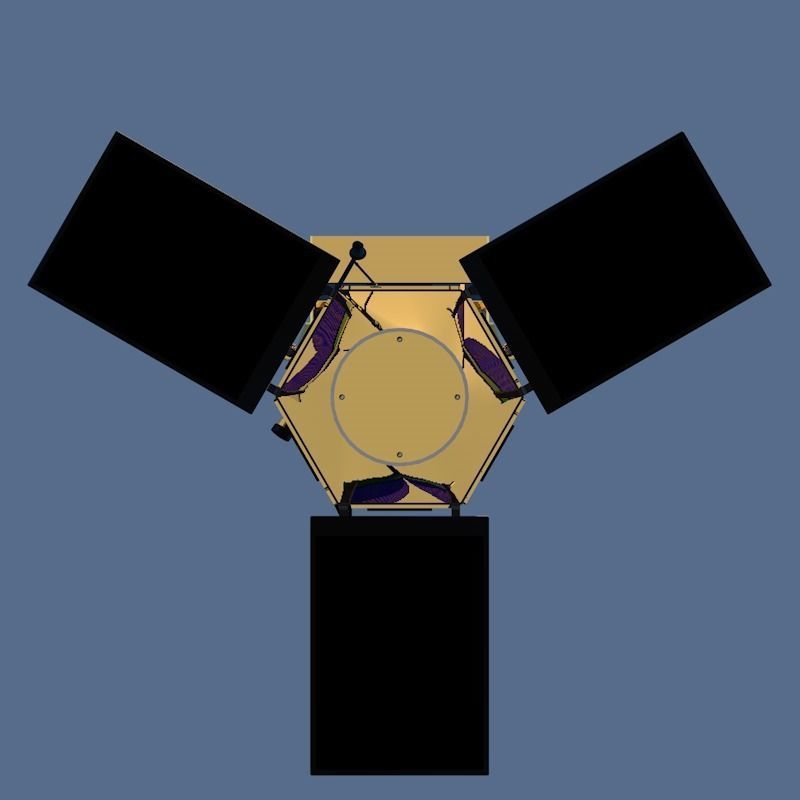 Sentinel 5-P - ESA pollution monitoring satellite 3D model_7