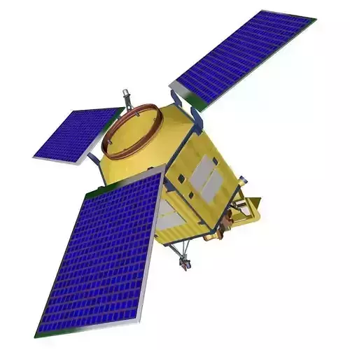 Sentinel 5-P - ESA pollution monitoring satellite 3D model