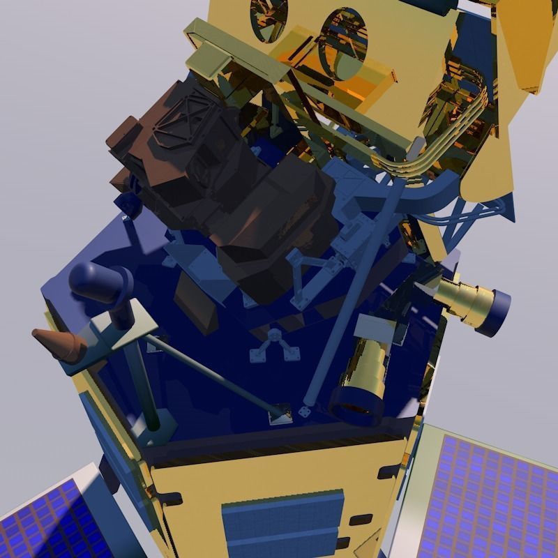 Sentinel 5-P - ESA pollution monitoring satellite 3D model_4