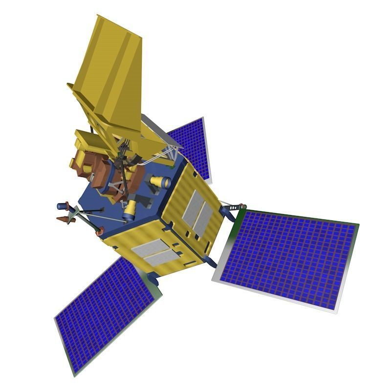 Sentinel 5-P - ESA pollution monitoring satellite 3D model_1