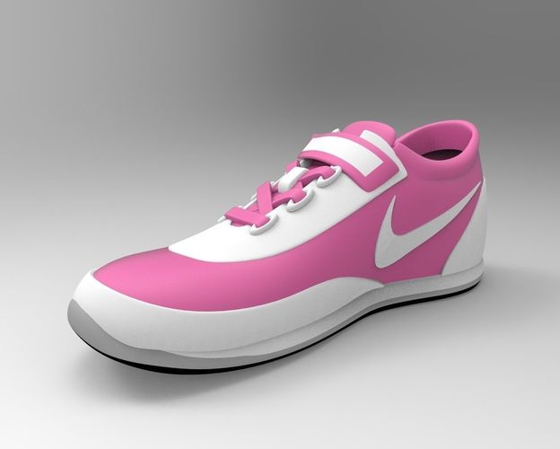 nike shoes Low-poly 3D model