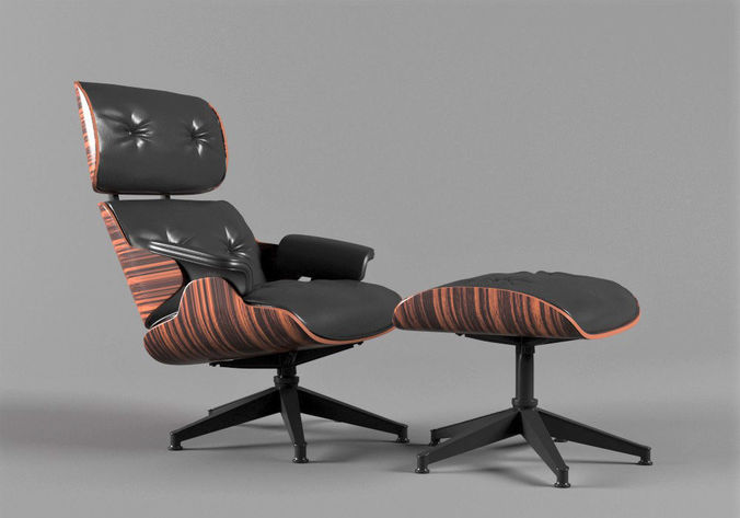 Chair eames lounge 3D model