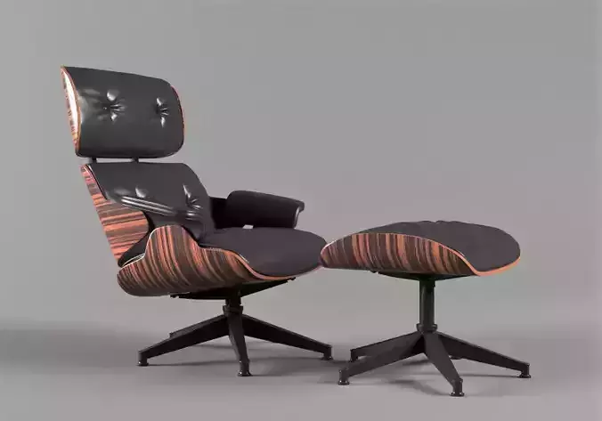 Chair eames lounge 3D model