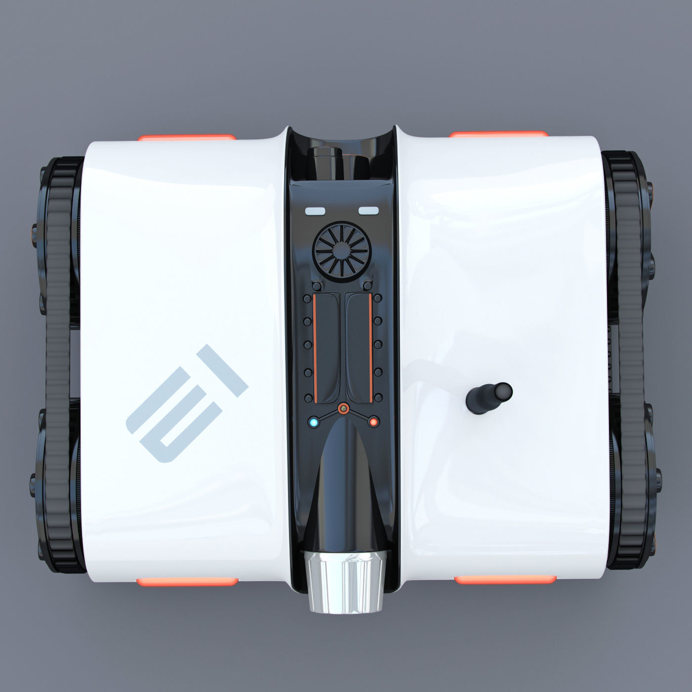 Rover Spy Tank 3D model_4