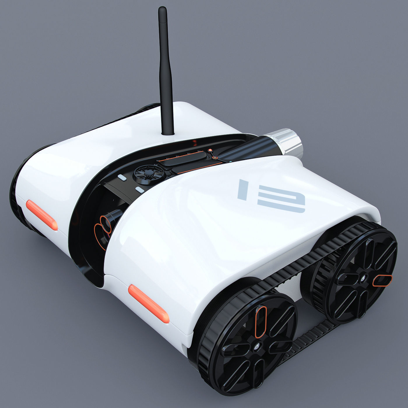 Rover Spy Tank 3D model_3