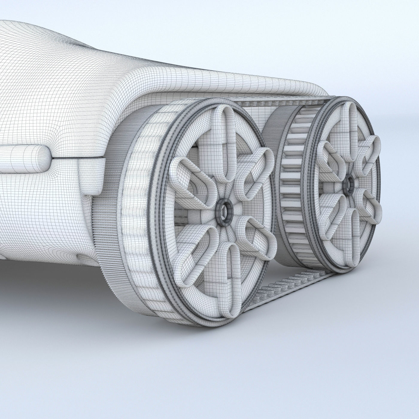 Rover Spy Tank 3D model_9