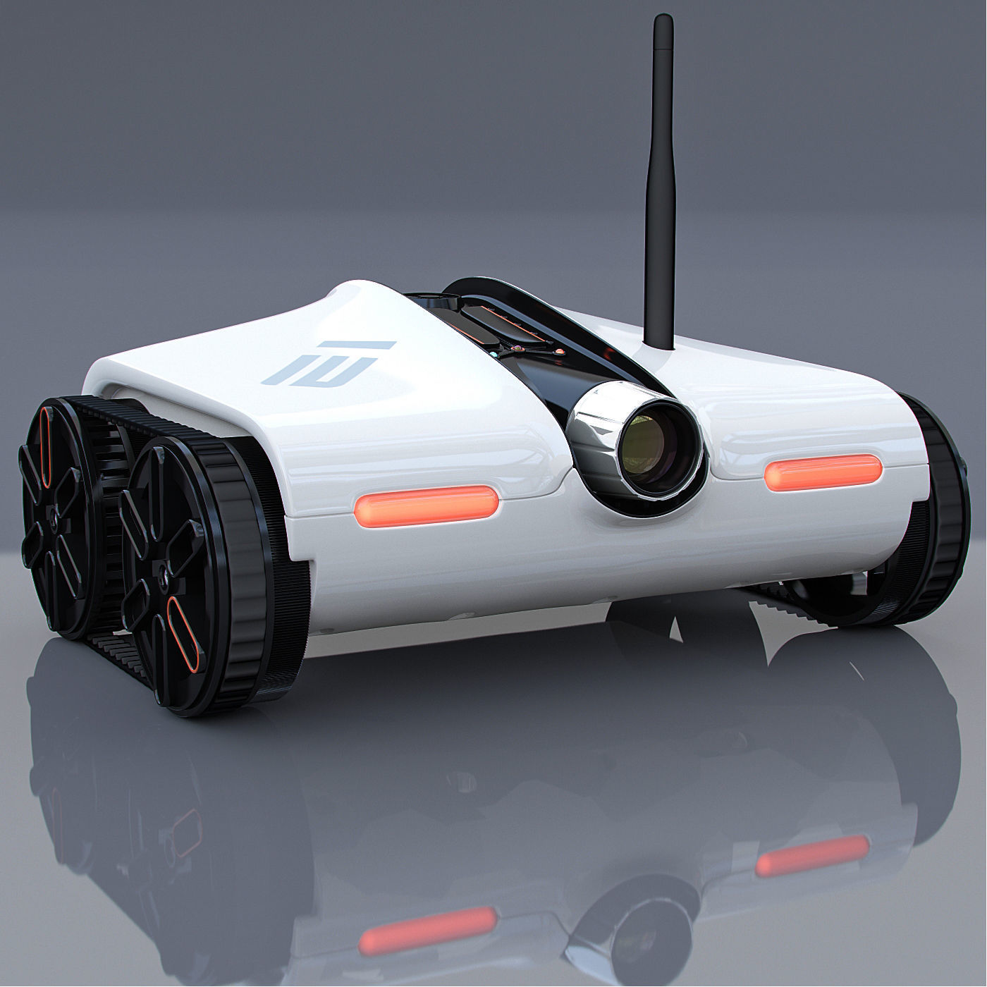 Rover Spy Tank 3D model_1