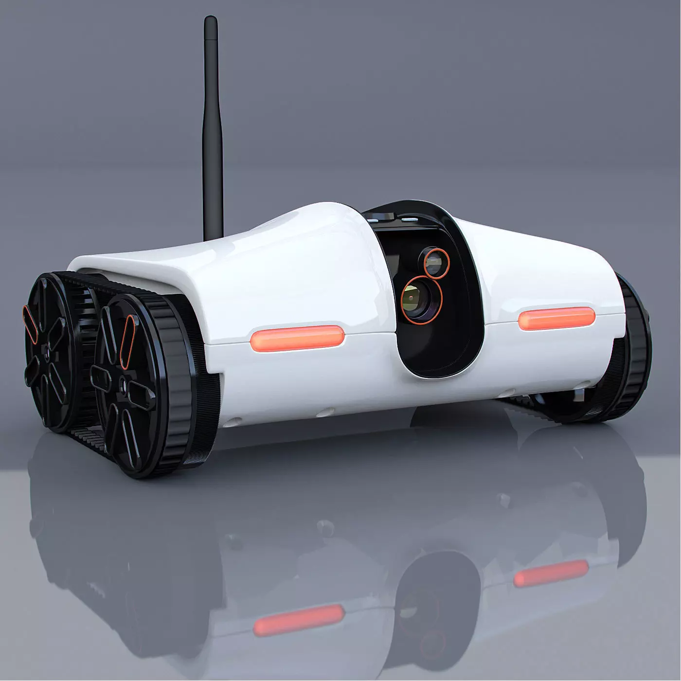 Rover Spy Tank 3D model_0