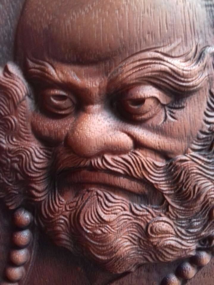New 3D models CNC 3d Print relief in STL file format Bodhidharma 3D print model_20