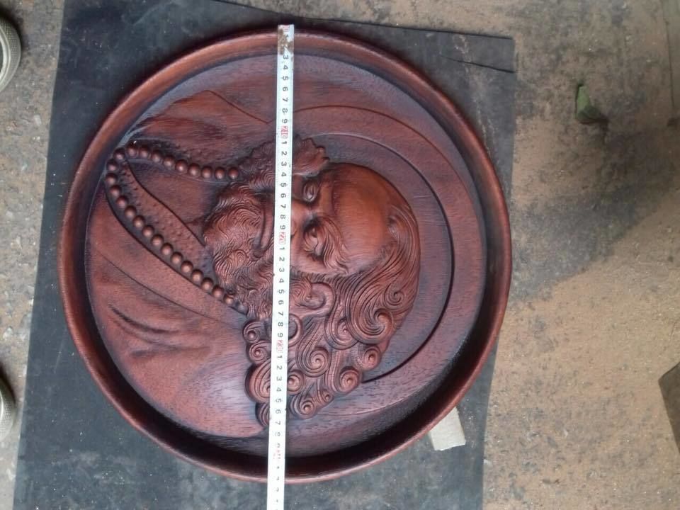 New 3D models CNC 3d Print relief in STL file format Bodhidharma 3D print model_16