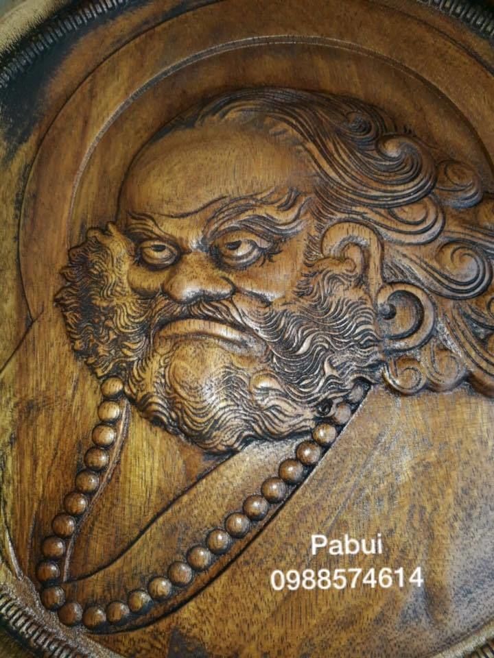 New 3D models CNC 3d Print relief in STL file format Bodhidharma 3D print model_6