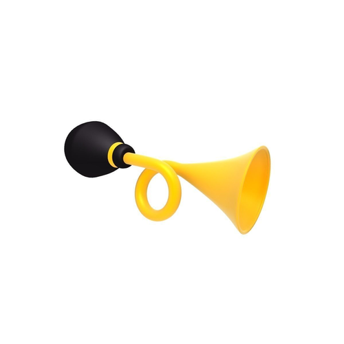 Horn clown cartoon 3D model