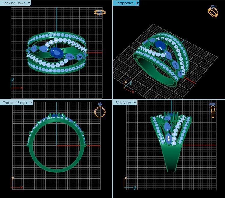 Ring R0625 3D print model_2