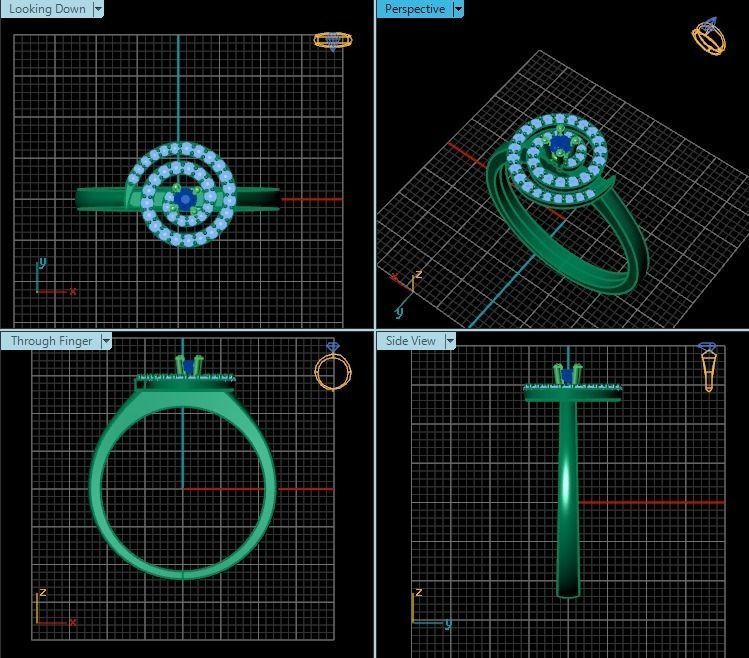 Ring R0629 3D print model_2